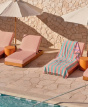 A00 Fouta Solenza Bleu