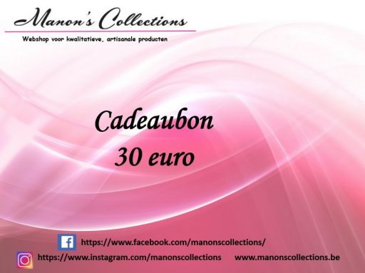 A01 Cadeaubon 30 euro