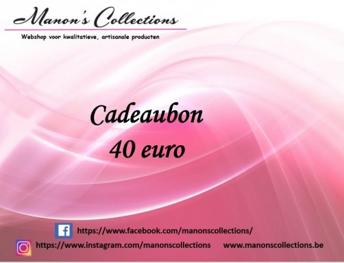 A01 Cadeaubon 40 euro