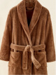 A04 hotelbadjas camel S/M- AH23-RB05