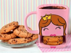 A21 "Prinses" kopje met koekjeshouder A21 "Princesse" tasse avec porte-biscuits