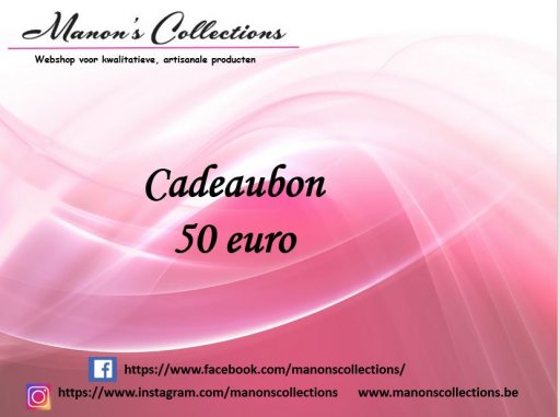 A01 Cadeaubon 50 euro